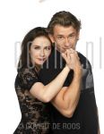 06-01-2010 Carice van Houten and Waldemar Torenstra at studio in Amsterdam, by order of Benelux Film Distributors on behalf of De Gelukkige Huisvrouw.

[keywords]Posed, Half Length, Eyecontact[/keywords]